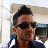 Peter Andre leaving the 'GMTV' studios London.