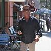 Pierce Brosnan seen leaving a coffee shop in Beverly Hills.  Los Angeles.