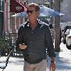 Pierce Brosnan seen leaving a coffee shop in Beverly Hills.  Los Angeles.