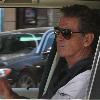 Pierce Brosnan seen leaving a coffee shop in Beverly Hills.  Los Angeles.