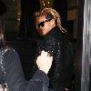 Rihanna arrives at Milk in Manhattan's Meatpacking District.New York City.