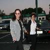 Ozzy Osbourne and Sharon Osbourne 
making their way to Nobu Malibu.