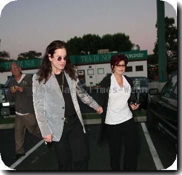 Ozzy Osbourne and Sharon Osbourne