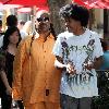 ***Exclusive***Stevie Wonder out shopping at the Apple store in Hollywood. Los Angeles.