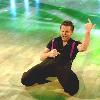 Chris Hollins & Ola Jordan perform on 'Strictly Come Dancing'.  Shown on BBC1.England