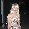 Taylor Momsen leaving a hotel in Manhattan with a friendNew York City.