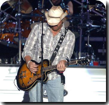 Toby Keith performs live