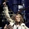 Whitney Houston performing live on 'Good Morning America's Summer Concert Series' at Rumsey Playfield New York City.