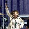 Whitney Houston performing live on 'Good Morning America's Summer Concert Series' at Rumsey Playfield New York City.