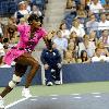 Venus Williams of the United States in actionagainst Magdalena Rybarikova of Slovakia during day five of the 2009 U.S. Open at the USTA Billie Jean King National Tennis Center on September 4, 2009 in Flushing Meadow, USA.Williams went on to win the match 6-2, 7-5New York City.