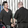 X Factor Judge - Simon Cowell 
arrives at the Fountain Studios.