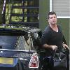 X Factor Judge - Simon Cowell 
arrives at the Fountain Studios.