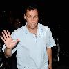 Actor Adam Sandler arriving at the Bafta building in Piccadilly..