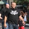 Chuck Liddell shopping in Hollywood.