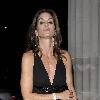 Cindy Crawford returns to her hotel after attending The Times BFI London Film Festival: Fantastic Mr Fox.