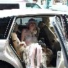 **Exclusive**
Courtney Love seen getting in her car in SoHo.