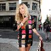 Fearne Cotton leaves BBC Radio One studios and heads to a friends weddingLondon.