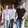 American singer-songwriter LeAnn Rimes goes shopping at Fred Segal after having breakfast with friends in West Hollywood..