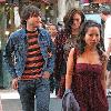 Mandy Moore and husband Ryan Adamsvisit a movie theater in Hollywood together Los Angeles.