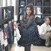 Pussycat Dolls member Melody Thornton shops at 	
Paige Premium Denim store on Robertson Boulevard.