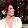 Rumer Willistalks to David Letterman, he asks how if is having Bruce Willis as a father and she says