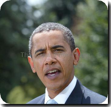 President <b>Barack Obama</b> speaks briefly on Afghanistan