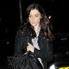 Actress Rachel Weisz with wearing a flat cap and scarf as she leaves the Donmar Warehouse Theatre after performing in the 'Streetcar Named Desire' with Sir Ian McKellen..