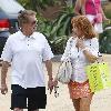 Regis Philbin and wife Joy Philbin out shopping along Cross Creek Road in Malibu Los Angeles, California –