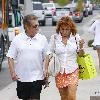 Regis Philbin and wife Joy Philbin out shopping along Cross Creek Road in Malibu Los Angeles, California –