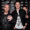 Danny O'Donoghue, Mark Sheehan, and Glen Power of The Script attend the launch of 'The Music Show' at The Westin HotelDublin.