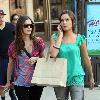 Rachel Bilson out with a friend shopping at the store Americana at Brand Glendale.