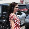 Mary Louise Parker after shopping at Fred Segal in West Hollywood Los Angeles.