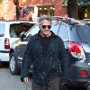 Dustin Hoffman leaving Da Silvano, Italian Restaurant, in West Village New York City.