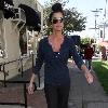 Janice Dickinson seen leaving a hair and nail salon in West Hollywood. West Hollywood.