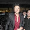 Peter Andre arriving at the May Fair hotel London.