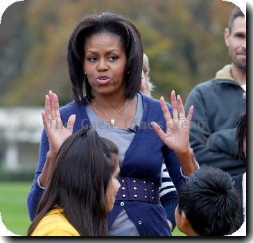 US First Lady Michelle Obama