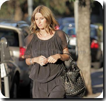 Nicky Hilton leaving Byron & Tracey salon in Beverly Hills after having her haircut and lightened in color..