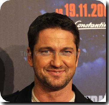 Gerard Butler at a photocall for his movie