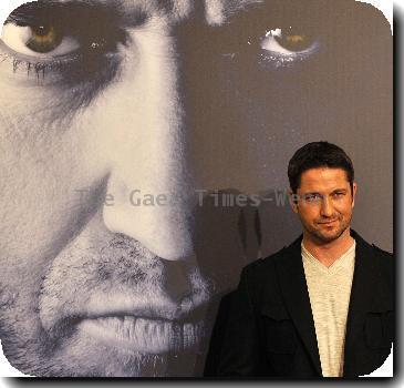 Gerard Butler at a photocall for his movie