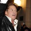 David Hasselhoff arriving at Ritz Carlton Hotel for the MTV Europe Music Awards 2009 the following day. Berlin.