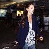 Jennifer Love Hewitt and boyfriend Jamie Kennedy catch a flight out of Burbank Airport.