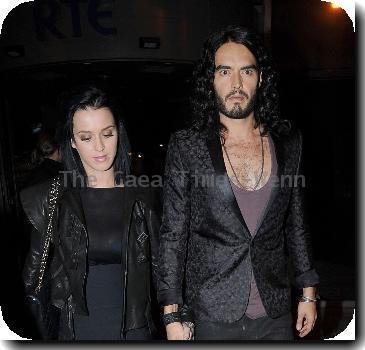 Katy Perry and Russell Brand