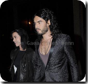 Katy Perry and Russell Brand