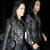 Katy Perry and Russell Brand leaving The Late Late Show holding hands.