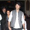 Halle Berry and bo yfriend Gabriel Aubry
on their way to the movies in Hollywood.