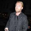 Ronan Keating outside the May Fair Hotel England.