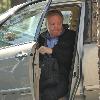 **Exclusive**Jon Voight getting out of his car to have lunch in Beverly Hills Los Angeles.