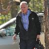 **Exclusive**Jon Voight getting out of his car to have lunch in Beverly Hills Los Angeles.