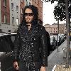 Russell Brand leaving his hotel in Dublin city centre. Dublin.