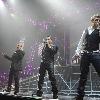 Brian Littrell, A. J. McLean, Howie Dorough and Nick Carterof the Backstreet Boys performing at the O2 Arena Dublin.